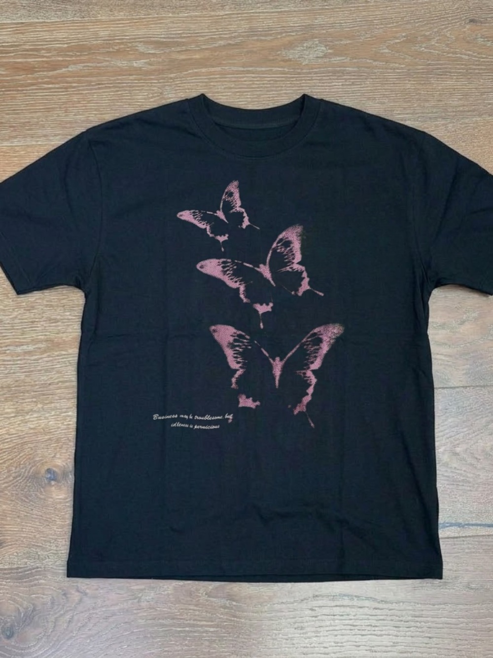 Pink Butterfly Graphic Tee | Cute Cottage core Aesthetic Shirt | Unisex T-Shirt